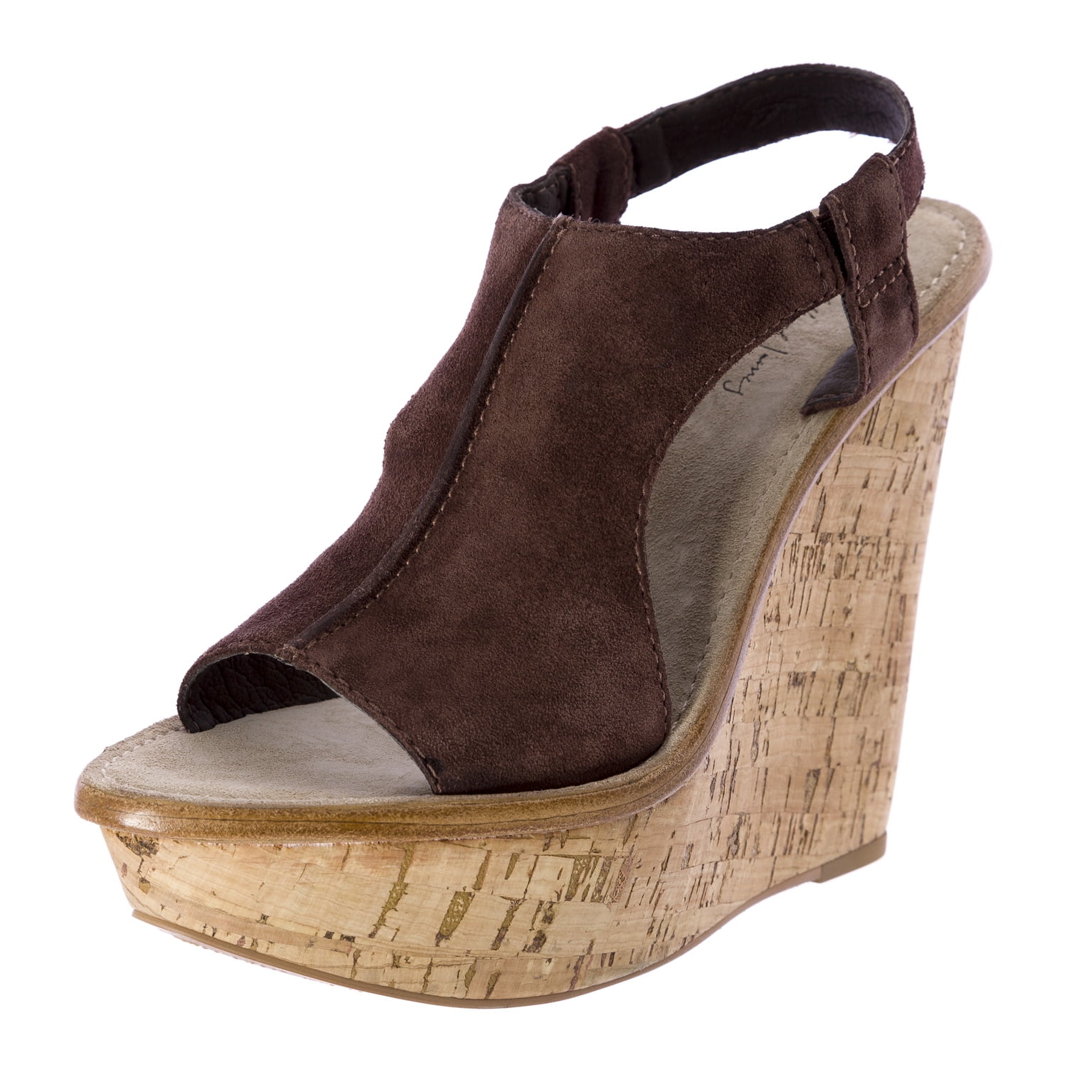 Elizabeth and James Women's Harp Cork Wedge Sandals Elizabeth and James Women's Harp Cork Wedge Sandals