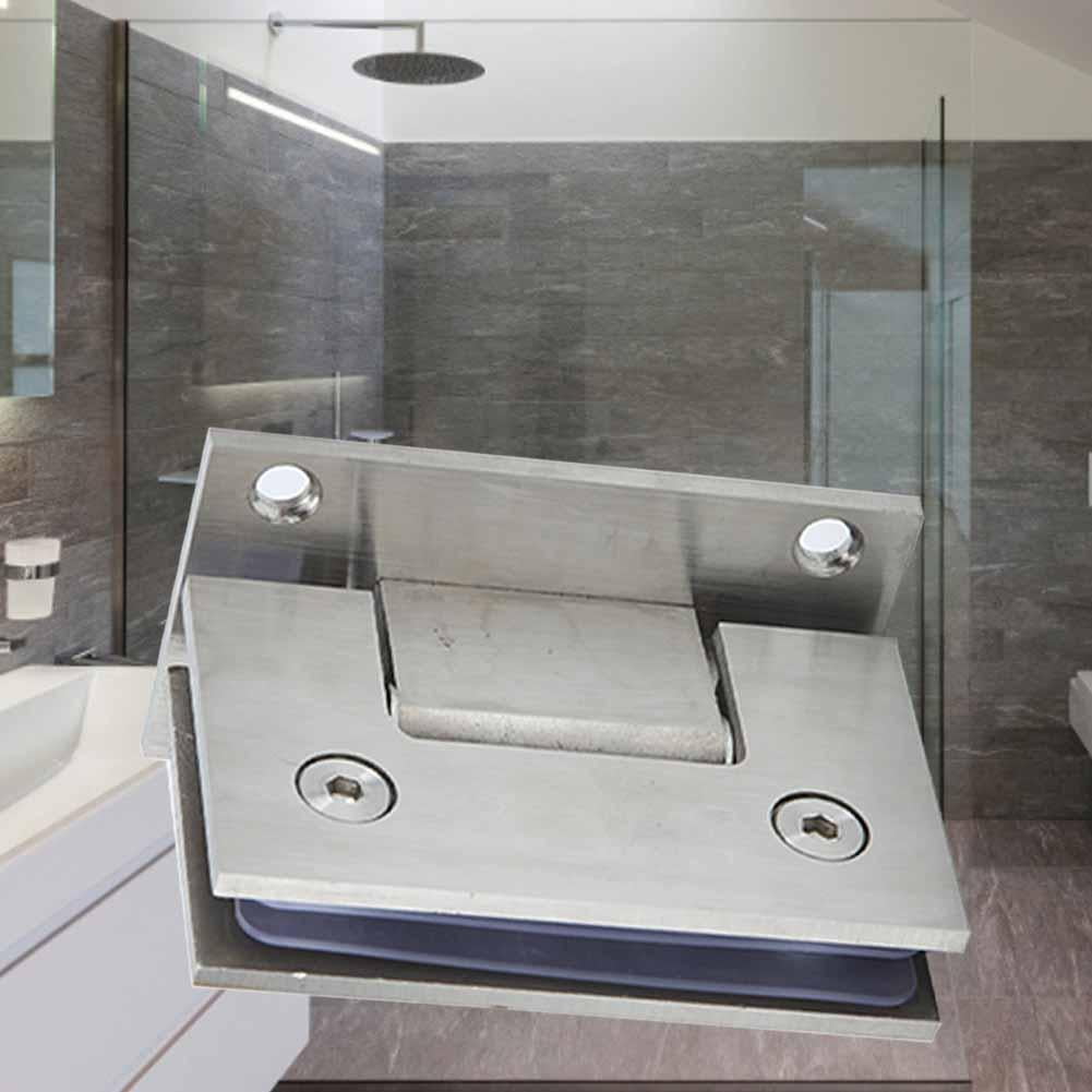 Ymiko Shower Door Hinge, Door Hinge, 8-12mm Shower Door For Glass Door