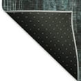 thumbnail image 5 of Addison Rugs Mayfield Premium Machine Washable Transitional Modern Teal Rectangle Rug, 10' X 14' Machine Washable Transitional Modern Teal Oversized Sherpa Throw Blanket, 5 of 7