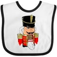 thumbnail image 3 of Inktastic Christmas Nutcracker in Red Boys or Girls Baby Bib, 3 of 4