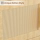 thumbnail image 5 of 5 niveles de madera estante de libros con rattan doors - boho-style de altura estante con abiertos estante para almacenamiento in sala de estar, dormitorio, oficina en casa o kitchen, 5 of 7