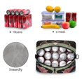 thumbnail image 4 of Insulated Crossbody Lunch Bag 10L Lunch Tote with Adjustable Shoulder Strap for Work Office Picnic Beautiful Moth, 4 of 6