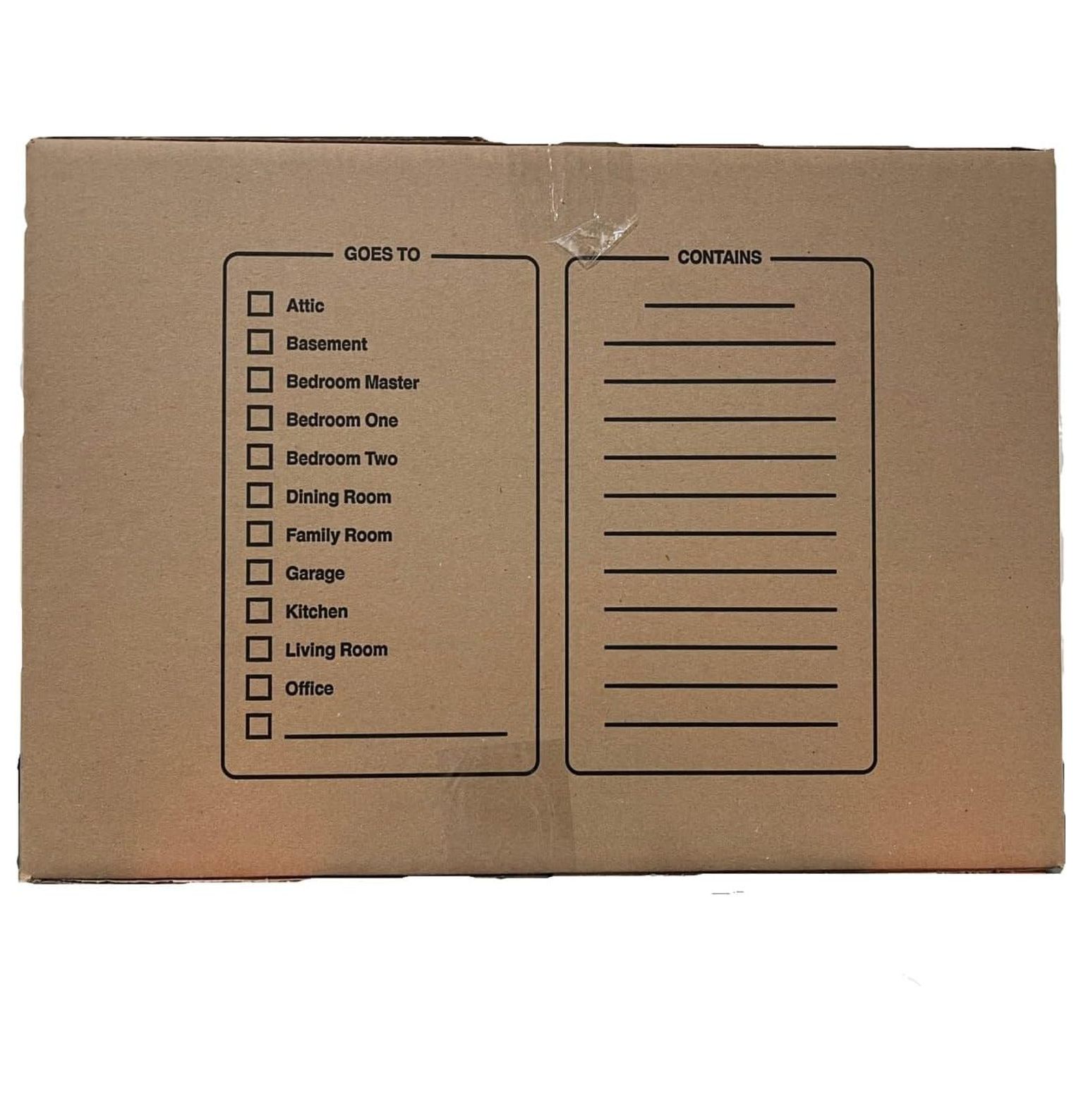 25 - Pack Small Cardboard Moving Boxes 16x10x10 32 ECT With Handles