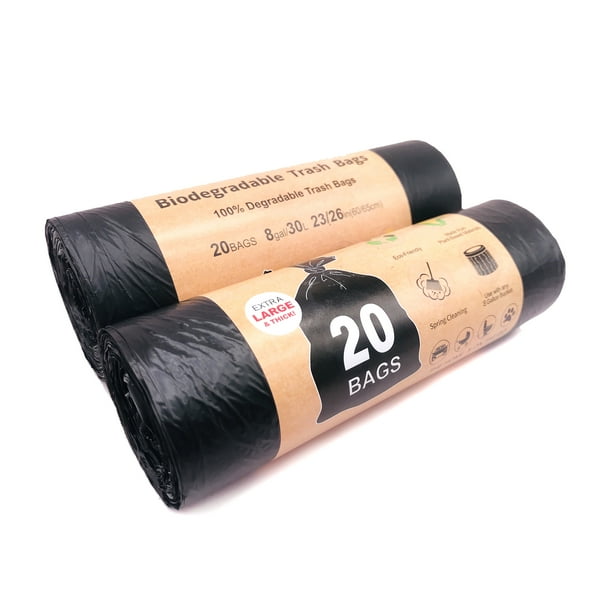 Goyunwell Compostable Trash Bags 8 Gallon Biodegradable Garbage Toilet