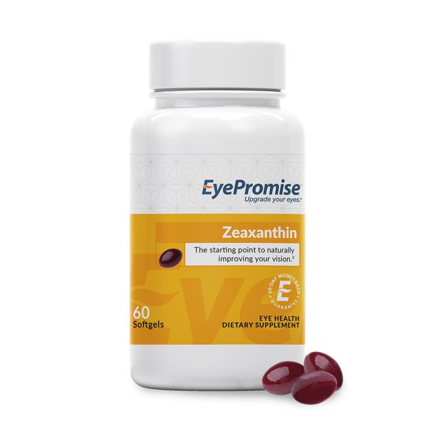 EyePromise Zeaxanthin Eye Vitamin 60 Softgels Capsules Made with