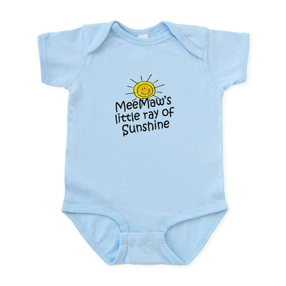 CafePress - Meemaw's Sunshine Infant Bodysuit - Baby Light Bodysuit, Size Newborn - 24 Months