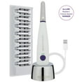 thumbnail image 4 of Michael Todd Beauty - Sonicsmooth â€“ SONIC Technology Dermaplaning Tool - 2 in 1 Womenâ€™s Facial Exfoliation & Peach Fuzz Hair Removal System with 8 Weeks of Safety Edges, 4 of 4
