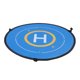 thumbnail image 1 of Plataforma De Aterrizaje De Drones, Almohadilla Terrestre De Doble Cara, Azul Y Naranja, Alfombra De Aterrizaje De Drones, 1 of 7