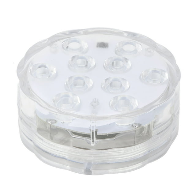Submersible Light Submersible 10 LED Multicolor Waterproof Light RGB For Vase Wedding Party Fish Tank Decoration