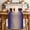 Purple, variant on Blue Teal Ombre Table Runner 48 Inches, Modern Yellow Gradient Farmhouse Art Bed Runner Dresser Scarves Tabletop for Indoor Outdoor Parties/Ceremony/Banquet, 13" x 48"