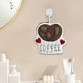 thumbnail image 4 of HongHeng Clearance Under $2.00 Coffee Hand Towel Thick Fleece Embroidered Towel Cute Hand Towel Kitchen Children's Small Towel Holiday Gift Suitable for Kitchen and Bathroom, 4 of 6