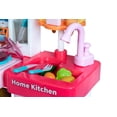 thumbnail image 4 of Cocina de juguete realista e interactiva con efectos de luz, sonido, vapor y además funciona con agua Simulation Kitchen  HC82, 4 of 8