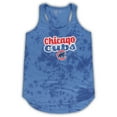 thumbnail image 2 of Women's Concepts Sport Royal Chicago Cubs Plus Size Cloud Tank Top & Shorts Sleep Set, 2 of 3