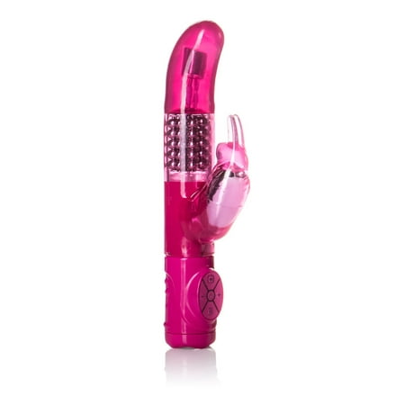 CalExotics Pink Advanced G Jack Rabbit Vibrator (Best Double Ended Dildo)
