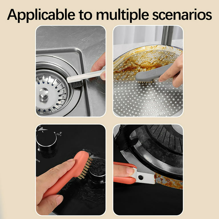 Up to 65% off Clearance Gas Stove Bristles Cleaning Brush Wire Oil Stain  Removal Brush Stove Small Steel Brush Gas Stove Crevice Brush Cleaning  Supplies of Home Savings 