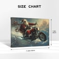 thumbnail image 4 of 8x12 inch Decorative Painting&nbsp;Prints Galloping Santa Claus,Indoor Home Bedroom,Man Cave,Study Wall Accents,Enchanting Holiday Decorations,Gift For Friend,Fun Santa Claus Decor Canvas Poster, 4 of 6