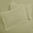 thumbnail image 4 of ROYALE LINENS Sage Green Duvet Cover Queen Size - Queen Duvet Cover Set - 3 Piece Double Brushed Queen Duvet Covers with Zipper Closure, 1 Duvet Cover 90x90 inches & 2 Pillow Shams (Queen, SageGreen), 4 of 8