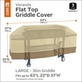 thumbnail image 4 of Classic Accessories Veranda™ Flat Top Griddle Cover, Large, 4 of 17