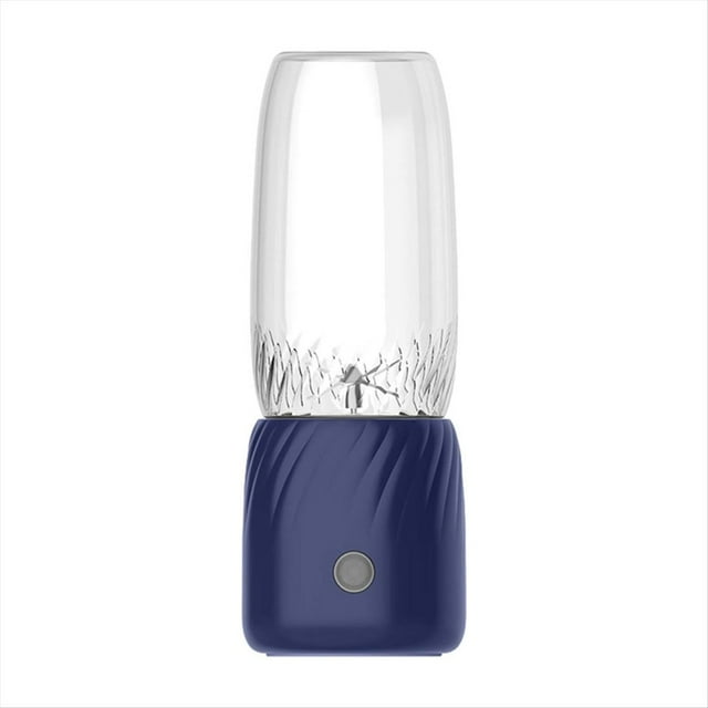2 Piezas Licuadoras Portátiles Mini Exprimidor Recargable Mini Personales Personales Exprimidor Eléctrico para Frutas y Verduras,B