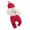 White, variant on Sylvamorning 3M 6M 9M 12M Infant Boys Valentine's Day Sets Baby Boy Long Sleeve Letter Print Romper + Elastic Waist Pants + Hats 3Pcs Outfits Newborn Casual Daily Clothes