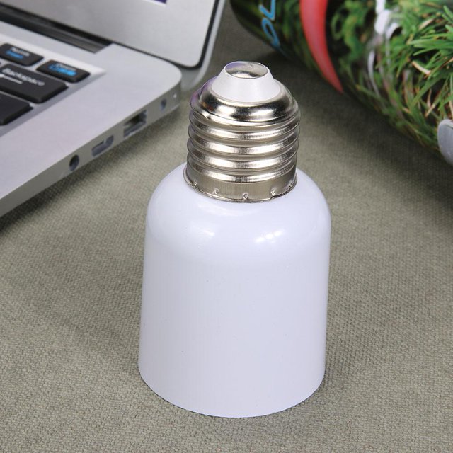 E27 a E40 Adaptador de luz Portalámparas E40 a E27 Piezas de bases de iluminación Ndcxsfigh Para estrenar