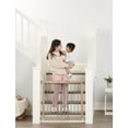 thumbnail image 1 of Regalo Wooden Stairway Gate, 1 of 4