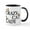 White/Black Inside, variant on CafePress - Crazy Cat Lady - 11 oz Ceramic Mug - Novelty Coffee Tea Cup