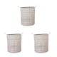 thumbnail image 2 of Injueey Cesta de lavandería grande y portátil para almacenamiento de ropa Cesta de lavandería Cesta de lavandería plegable beige Type1 NO1, 2 of 6