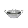 thumbnail image 3 of Mainstays Aluminum Karahi – Durable Cooking Pan 11 Inch Diameter, 3 of 5