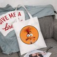 thumbnail image 3 of Bolso de mano con estampado de Disney para mujer, bolsa de lona de gran capacidad, para compras, 2 niñas, 2024, 3 of 5