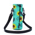 thumbnail image 5 of Amary Bolsa Portabotellas De Agua De Neopreno De 750 Ml Con Correa Ajustable Para El Hombro Funda Aislante Para Botellas De Agua De Acero Inoxidable/Vidrio/Plástico De 24 Oz (Girasol), 5 of 5
