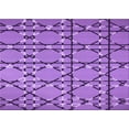 thumbnail image 1 of Ahgly Company Indoor Rectangle Patterned Heliotrope Purple Area Rugs, 7' x 9', 1 of 6