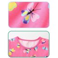 thumbnail image 6 of WIBACKER 2-7T Kids Girls Summer Casual Dresses Cotton Short Sleeve Crew Neck Dress for Toddler - Pink Butterfly, 6 of 9