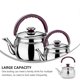 thumbnail image 5 of Acero inoxidable 750 ml Kettle Whistle Kettle Capacidad grande Hervidor eléctrico, 5 of 6