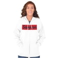 thumbnail image 4 of San Juan Puerto Rico Boricua Pride Unisex Fleece Graphic Zip Up Hoodie Brisco Brands 4X, 4 of 5