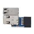 thumbnail image 4 of USB Motherboard Header Motherboard Cable Cord Extension Hub Splitter Adapter USB Motherboard Connector Motherboard for Office Industry, 4 of 8