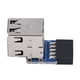 thumbnail image 5 of conectores de placa base USB2.0 de 9 pines/10 pines a 2 adaptadores de puerto USB2.0 A (tipo A), 5 of 5