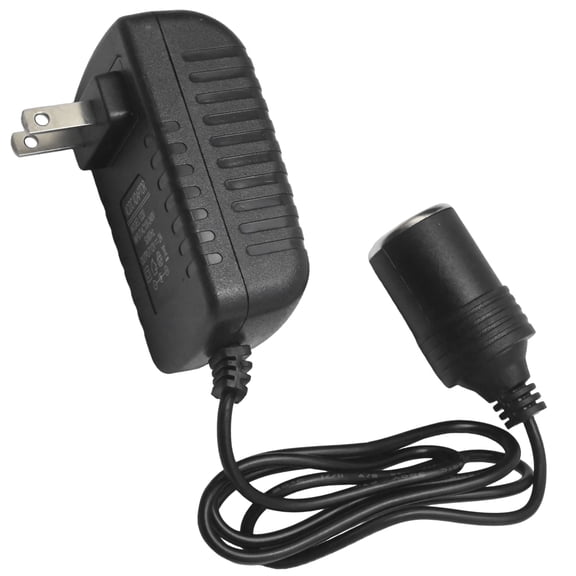 Anxingo AC to DC Converter,110V/220V to 12V/2A 24W Car Cigarette Lighter Adapter for Car Vacuum Cleaner Refrigerator, Suitable for Home Use