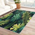 thumbnail image 2 of Monstera Leaf Rug 2x3 Area Rugs, Tropical Botanical Rugs for Entryway, Green Carpet for Bedroom Living Room, Machine Washable Non-Slip Indoor Door Mat, Soft Low Pile Area Rug, Small Decorative Rug, 2 of 7