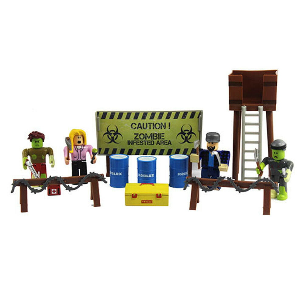 Roblox Zombie Attack Playset Series 2 Figures Playset Collection Fun Kids Toy