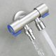 thumbnail image 4 of 1 en 2 Válvula de ángulo de salida Doble Control Distribuidor de agua Triángulo Válvula Grifo, 4 of 11