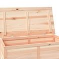thumbnail image 4 of vidaXL Outdoor Cushion Box 100x50x56 cm Solid Wood Fir, 4 of 5