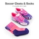 thumbnail image 4 of Tacos de Fútbol DREAM PAIRS KKUMSO2503 Talla 6 Blanco y Morado, 4 of 6