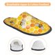 thumbnail image 3 of Fotbe Honeycombs Pantuflas Peludas para Mujer con Estampado, Zapatillas de Peluche, Zapatos de Invierno para Casa, Uso Interior y Exterior-Medium, 3 of 8
