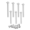 thumbnail image 2 of 7 juegos de kit de reparación de abanicos plegables de mano con remaches y tuercas de eje de metal. Suministro de abanicos de mano., 2 of 5