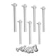 thumbnail image 2 of 7 juegos de kit de reparación de abanicos plegables de mano con remaches y tuercas de eje de metal. Suministro de abanicos de mano., 2 of 5