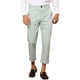 thumbnail image 1 of Pantalones a rayas INSPIRE CHIC para hombre, corte ajustado, frente plano, recortados y entallados, color gris, talla 32, 1 of 5