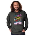 thumbnail image 5 of Retro Funny Sarcastic PACMAN Game Hoodie Sweatshirt Women Men Brisco Brands X, 5 of 6