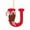 Red, variant on Lilixerw 26 Letter Christmas Tree Decoration,3.94 inch Personalized Christmas Letter Hanging Pendant with Candy Cane,Xmas Ornaments,Festival Supplies,A