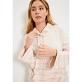 thumbnail image 6 of June & Vie Women's Plus Size Bell-Sleeve French Terry Sweatshirt, 6 of 6